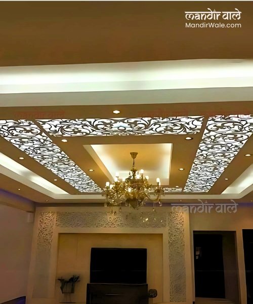 Backlit False Ceiling Design for Hall, Bedroom, Living Room