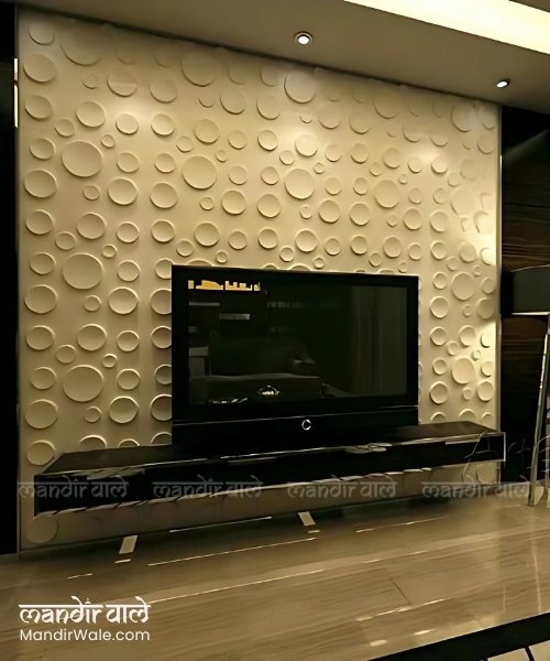 Corian Back Panel for TV, LED Designs