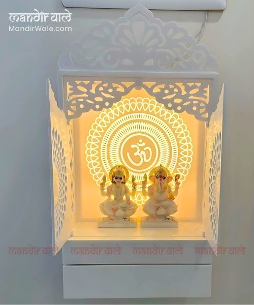 Corian temple for wall designs