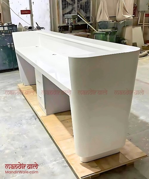 Reception Table Design for office, hotel