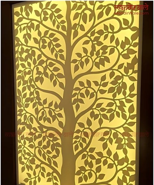 Tree Backlit Wall Panel Design