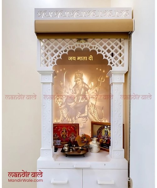 wall mounted temple design for home